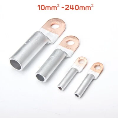 Crimp Ring Terminal Wire Cable Lug Copper Aluminium Electric Connector 10-240mm² - Image 1 of 4