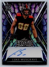 2023 Leaf Exotic Dragon Crystal Luke Musgrave Rc Auto #BA-LM1 (2/2)