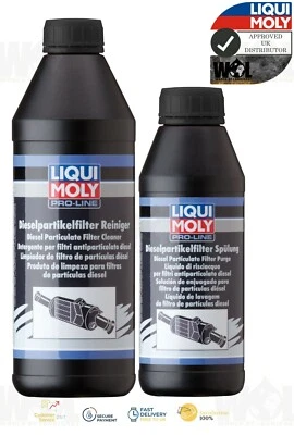 Liqui Moly DPF Purge 500ml + DPF Cleaner Pro-Line 1L Service Kit 5171 + 5169 - Image 1 of 4