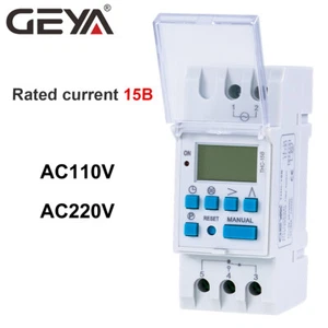 Astronomical Timer Switch LCD Display15A Timing Control Latitude Switch 110/220V - Picture 1 of 11