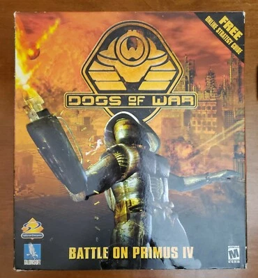 Dogs of War Battle On Primus IV PC CD-ROM GAME LARGE RETAIL BOX NEW Crushed Box - Image 1 of 4