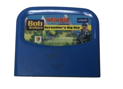 2007 VTECH Whiz Kid Learning System BOB THE BUILDER SCRAMBLER'S BIG DAY - Image 1 of 2
