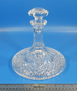 CRYSTAL SHIP DECANTER POSSIBLE WATERFORD