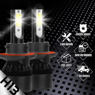 Kit faros LED HID XENTEC H13 9008 blanco para Mercury Monterey 2004-2007 Foto 1 de 4