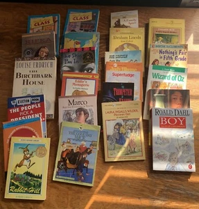 Vintage Lot 23 Softcover Books 70/80/90s/Y2K  School Library Homeschool - Picture 1 of 24