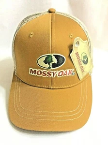 Mossy Oak Baseball Trucker Jagd Angeln Mütze Kappe NEU Druckknopflasche belüftet  - Bild 1 von 7