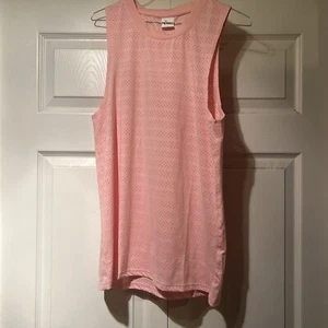 Women’s Zyia Pink Mesh Tank Top M UEC - Picture 1 of 4