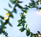 2-10m Ivy Leaves Garland Led String Fairy Lights Leaf Xmas Party Wedding Decor