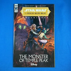 Star Wars The High Republic Adventures Monster of Temple Peak #1 IDW 2021 - Imagen 1 de 3