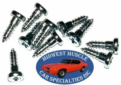 Clip de moldura de ventana pasador de soldadura por puntos pernos atornillados para Chrysler 10 piezas Foto 1 de 4