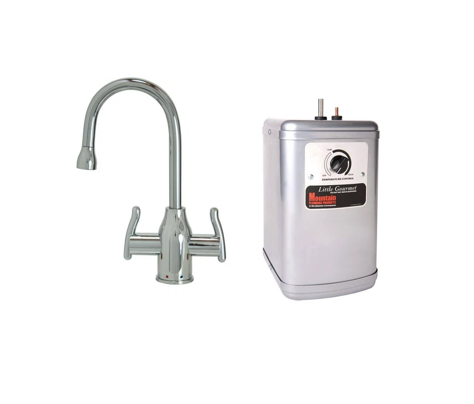 Mountain Plumbing MT1801DIY-NL/PVDPN-Hot and Cold Water Faucet, Heating Tank - Image 1 of 1