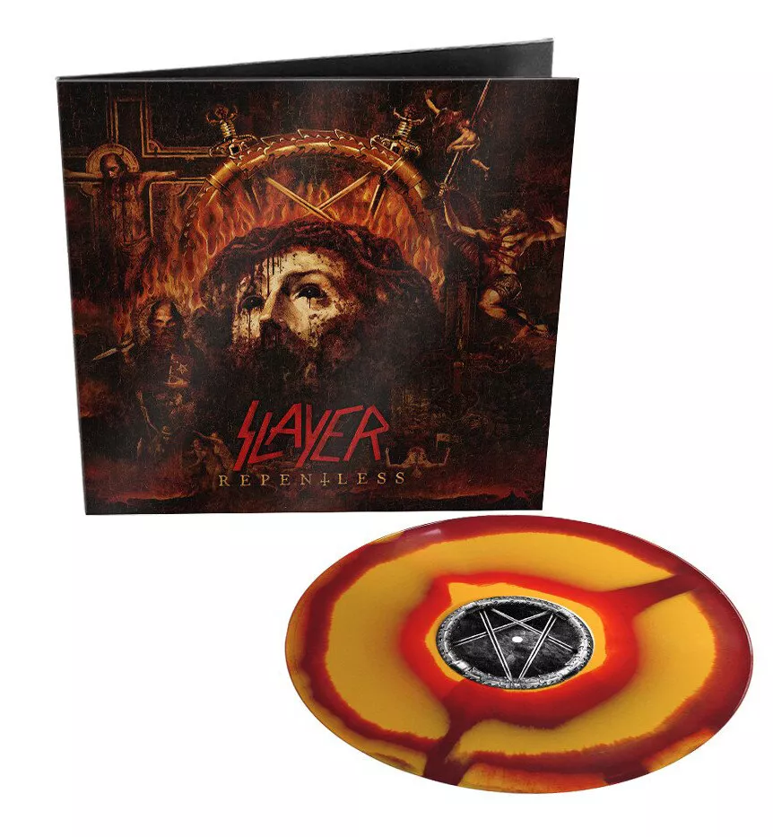 SLAYER - REPENTLESS, 2021 EU ORANGE/RED CORONA vinyl LP, 500 COPIES! SEALED! - Image 1 of 1