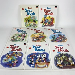 Vintage Disney's Year Book 1991-1998 Hardcover Lot of 8 - Picture 1 of 12