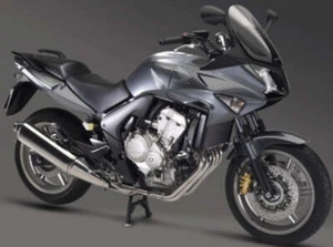 Fits Honda CBF600 half faired  04-2013   Solid Black Original Profile SCREEN Pow - Picture 1 of 2