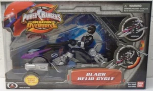 Power Rangers Operation Overdrive Black Helio Cycle Black Ranger Bandai MISB - Picture 1 of 2