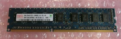 Hynix HMT125U7BFR8C-H9 2GB PC3-10600 DDR3-1333MHz ECC CL9 240-Pin DIMM Memory  - Image 1 of 3