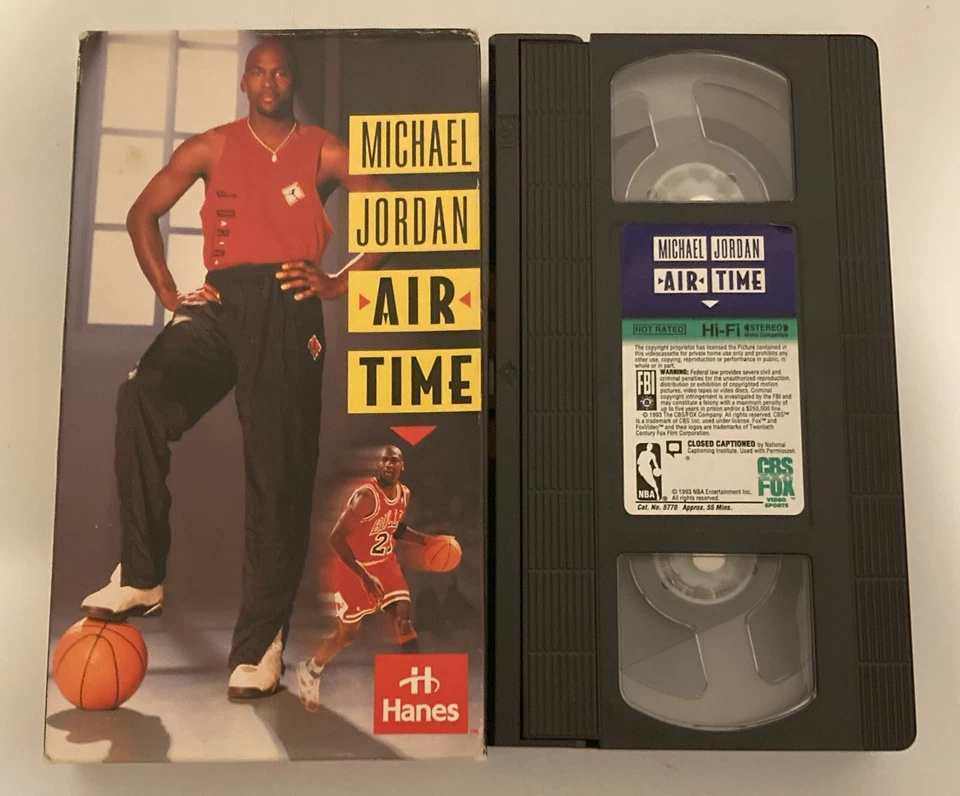 Michael Jordan: Air Time (VHS, 1993)---RARE---VERY GOOD - Image 1 of 1