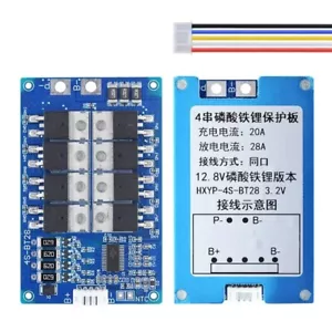 BMS 4S 28A 12.8V 14.4V Battery Charging Board Lifepo4 Protection With Balance. - Picture 1 of 9