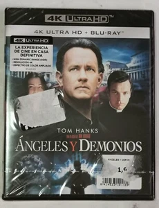 BLU RAY 4K UHD ANGELES Y DEMONIOS - Tom Hanks - PRECINTADO - Imagen 1 de 1