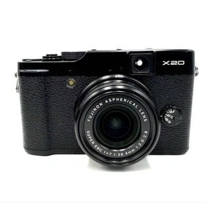 FUJIFILM X20 Compact Digital Camera Black  Used Operation confirmed, works well - Picture 1 of 12