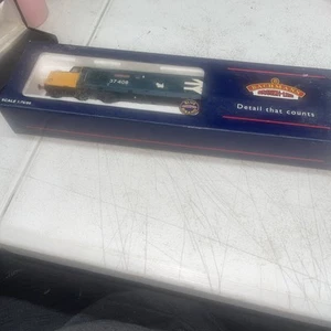 BACHMANN OO GAUGE DIESEL LOCOMOTIVE CLASS 37/4 LOCH RANNOCH BR BLUE 32-377 DCC - Picture 1 of 17