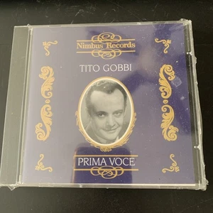 New Music CD Tito Gobbi Prima Voce Nimbus Records - Picture 1 of 2