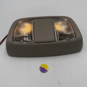 2002 2003 2004 Nissan Xterra OEM Factory Overhead Dome Light Console Gray Grey - Picture 1 of 15
