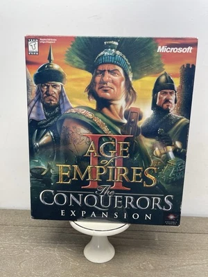 Age of Empires II The Conquerors Expansion Big Box PC 2000 Empty Box Only - Image 1 of 4