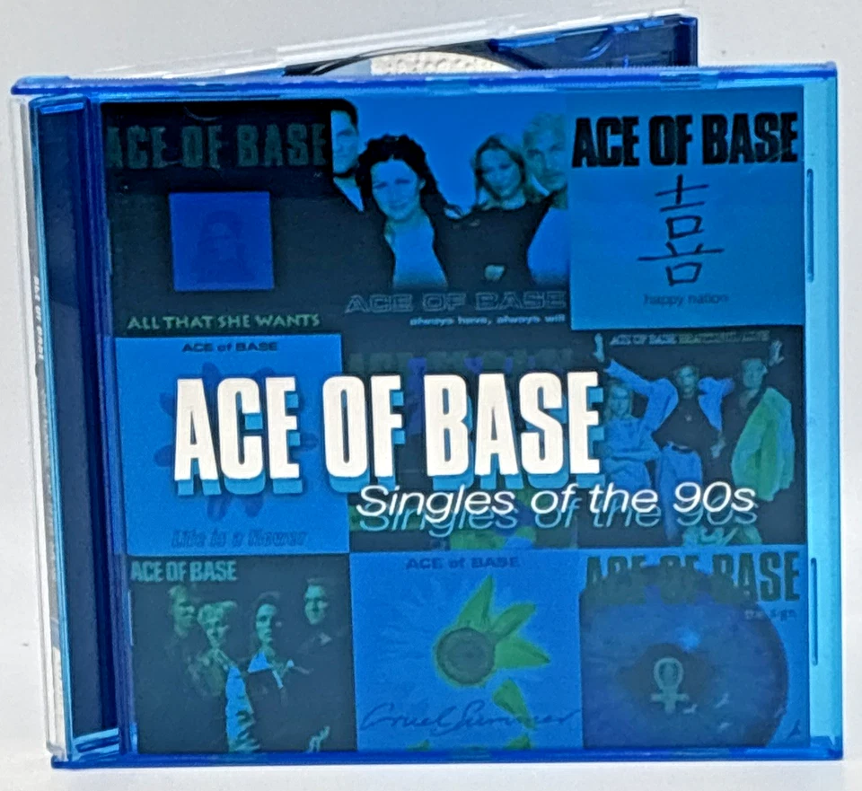 Singles Of The 90s Used Nr Mint Condition CD Album.  Original Blue Case - Image 1 of 3