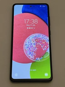 samsung galaxy a52s 5g sm-a528b 128gb Unlocked Black - Picture 1 of 5