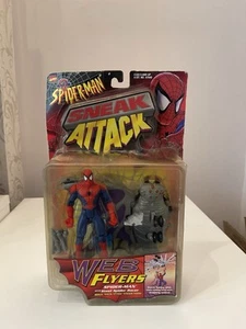 Figura de acción Toy Biz Marvel Spider-man Web Flyers Sneak Attack 1997 - Imagen 1 de 15