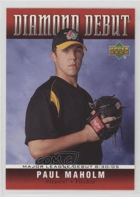 2006 Upper Deck Diamond Debut Paul Maholm #DD-64 - Image 1 of 2