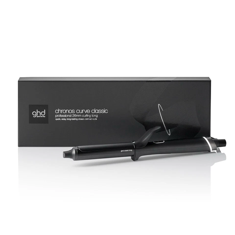 ghd Chronos Curve Classic Tong Professional Curling Iron Black - Image 1 of 1