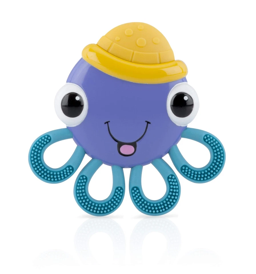 Nuby Vibe-eez Teether Octopus 3m Plus