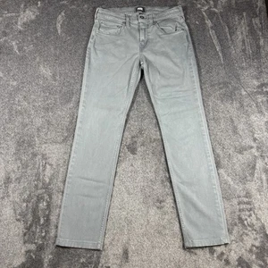 Paige Jeans Lennox Mens Size 30x30 Gray Slim Stretch Rayon Cotton Polyester - Picture 1 of 18
