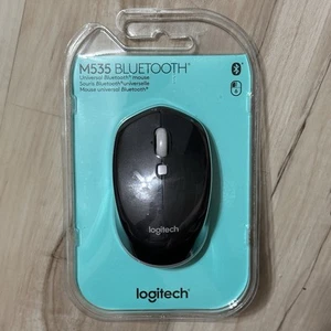 Logitech M535 Bluetooth Mouse  Optical  Wireless  Bluetooth  Black  1000 Black - Picture 1 of 3