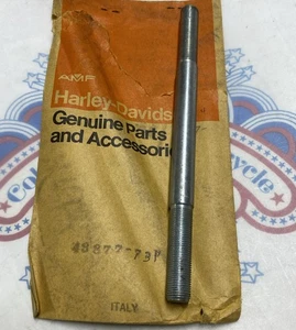 Harley Aermacchi 1973 Z90 NOS front wheel AXLE 43877-73P - Bild 1 von 1