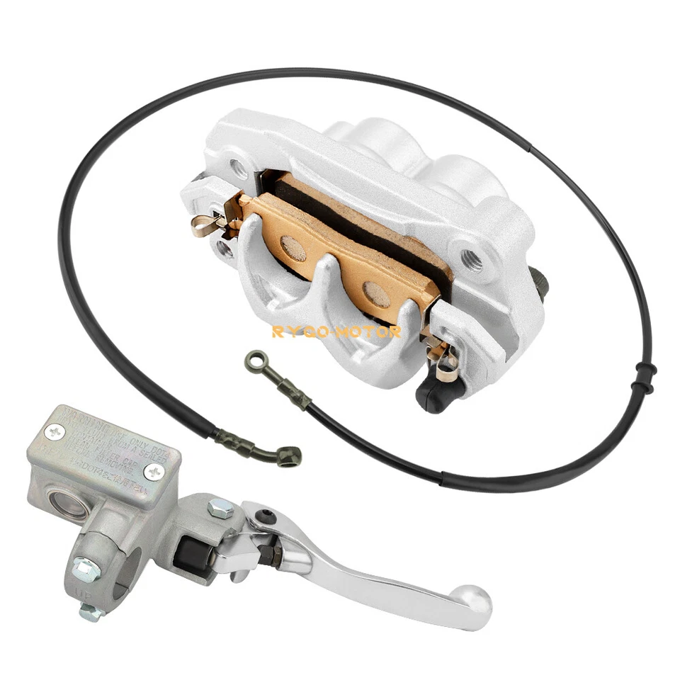 Conjunto de cilindro maestro y manguera de pinza de freno delantera para Yamaha YZ85 YZ 85 2002-2023 Foto 1 de 4