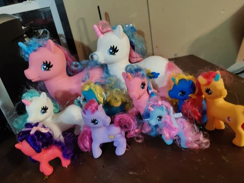 My Little Pony Lot/Bundle (10) Vintage  RARE Cover