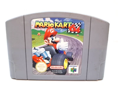 Mario Kart 64 - Nintendo 64 - Solo il modulo - PAL - N64 - il classico cult - Immagine 1 di 2