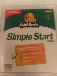 Quickbooks Simple Start 2005 Edition Windows 98 to XP Brand New Factory Sealed - Picture 1 of 2