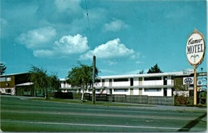 Portland Oregon Postcard Cameo Motel NE 83nd Ave Airport OR Old Sign Roadside - Picture 1 of 2