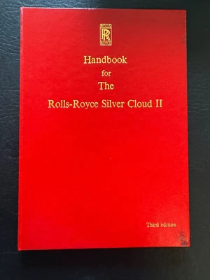 Rolls Royce Silver Cloud II Motor Car Owners Handbook Manual Technical Book - Image 1 of 4