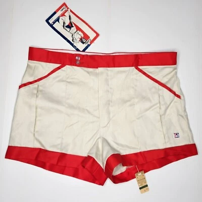 NOS Catalina Arthur Ashe Collection Tennis Shorts Mens Size 38 USA Vintage  - Image 1 of 4
