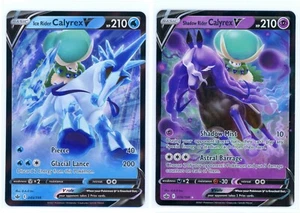 Pokemon Chilling Reign - Shadow & Ice Rider Calyrex V 045 074 Ultra Rare 1 Each - Picture 1 of 1