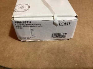 Rohl 1505/6STN - Shower Arms Shower Accessories Satin Nickel - Picture 1 of 3