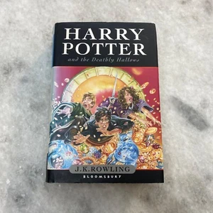 Harry Potter and the Deathly Hallows by J. K. Rowling 1st Editio Good Condition - Picture 1 of 6