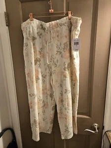 New Lovefire 3x wide leg floral pajama pants - Picture 1 of 4
