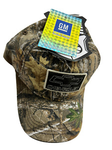 BOX OF 12 Officially Licensed GM Realtree Camo Chevrolet Bowtie Hat Chevy