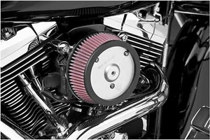 FILTRO ARIA BIG SUCKER H-D HARLEY DAVIDSON SPORTSTER 883 1200 tutti i modelli - Imagen 1 de 11